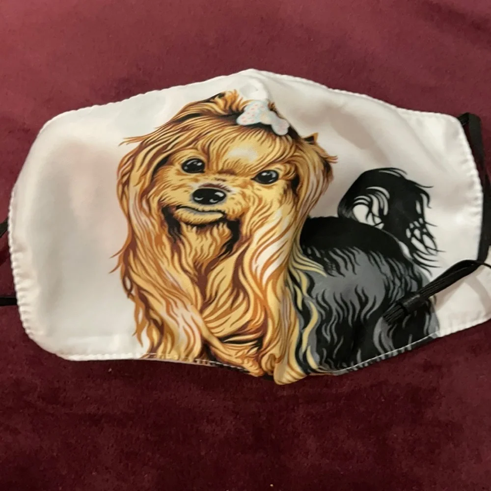 New cute dog face mask